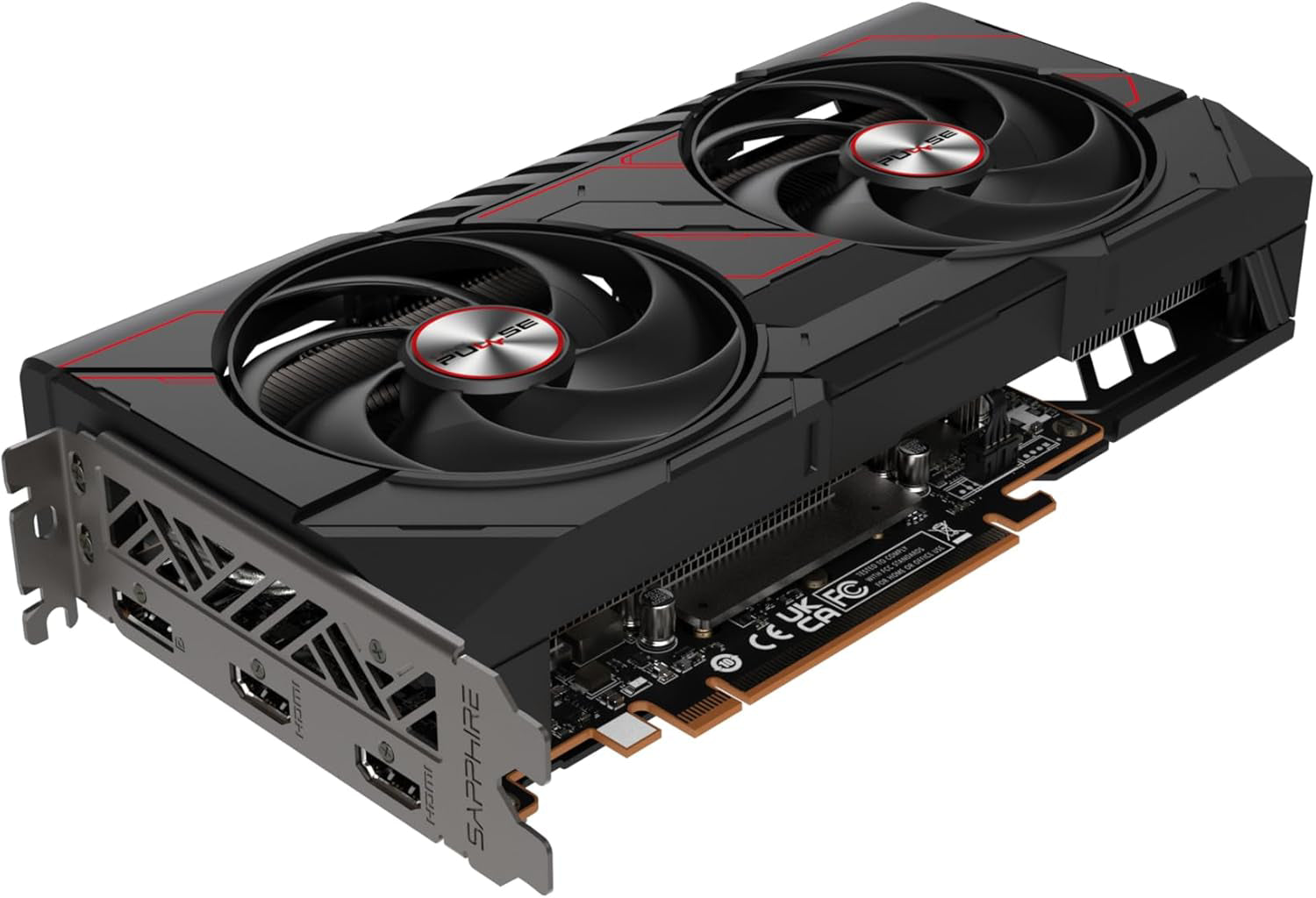 Sapphire 11350-03-20G Pulse AMD Radeon™ RX 9060 XT Gaming OC Tarjeta gráfica con 16GB GDDR6, AMD RDNA 4 11350-03-20G