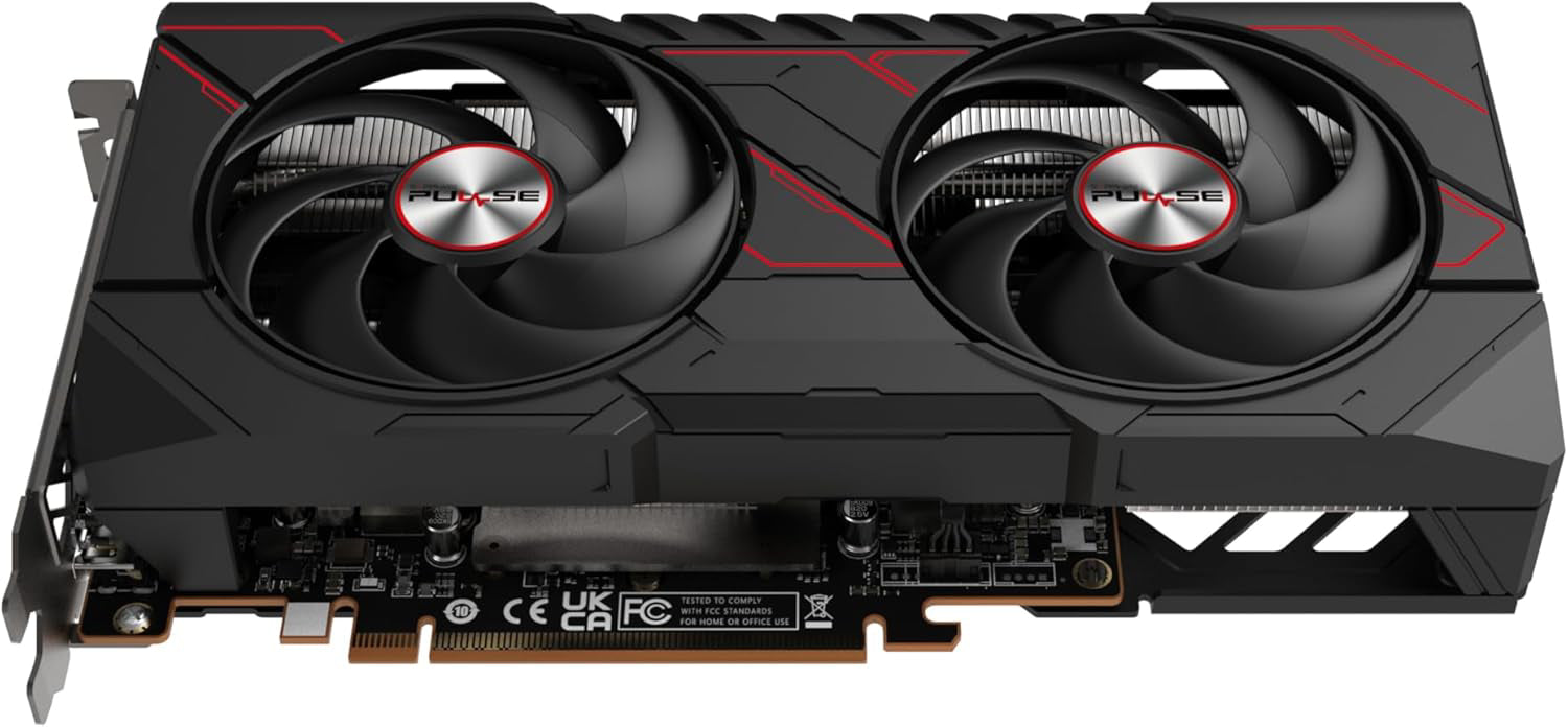Sapphire 11350-03-20G Pulse AMD Radeon™ RX 9060 XT Gaming OC Tarjeta gráfica con 16GB GDDR6, AMD RDNA 4 11350-03-20G