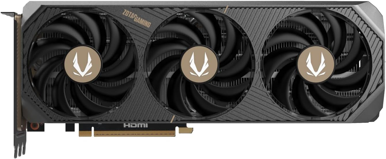 ZOTAC Gaming GeForce RTX 5080 Solid Core OC DLSS 4 16GB GDDR7 256-bit 30 Gbps PCIE 5.0 Tarjeta gráfica para Juegos, IceStorm 3.0 Advanced Cooling, Spectra RGB Lighting
