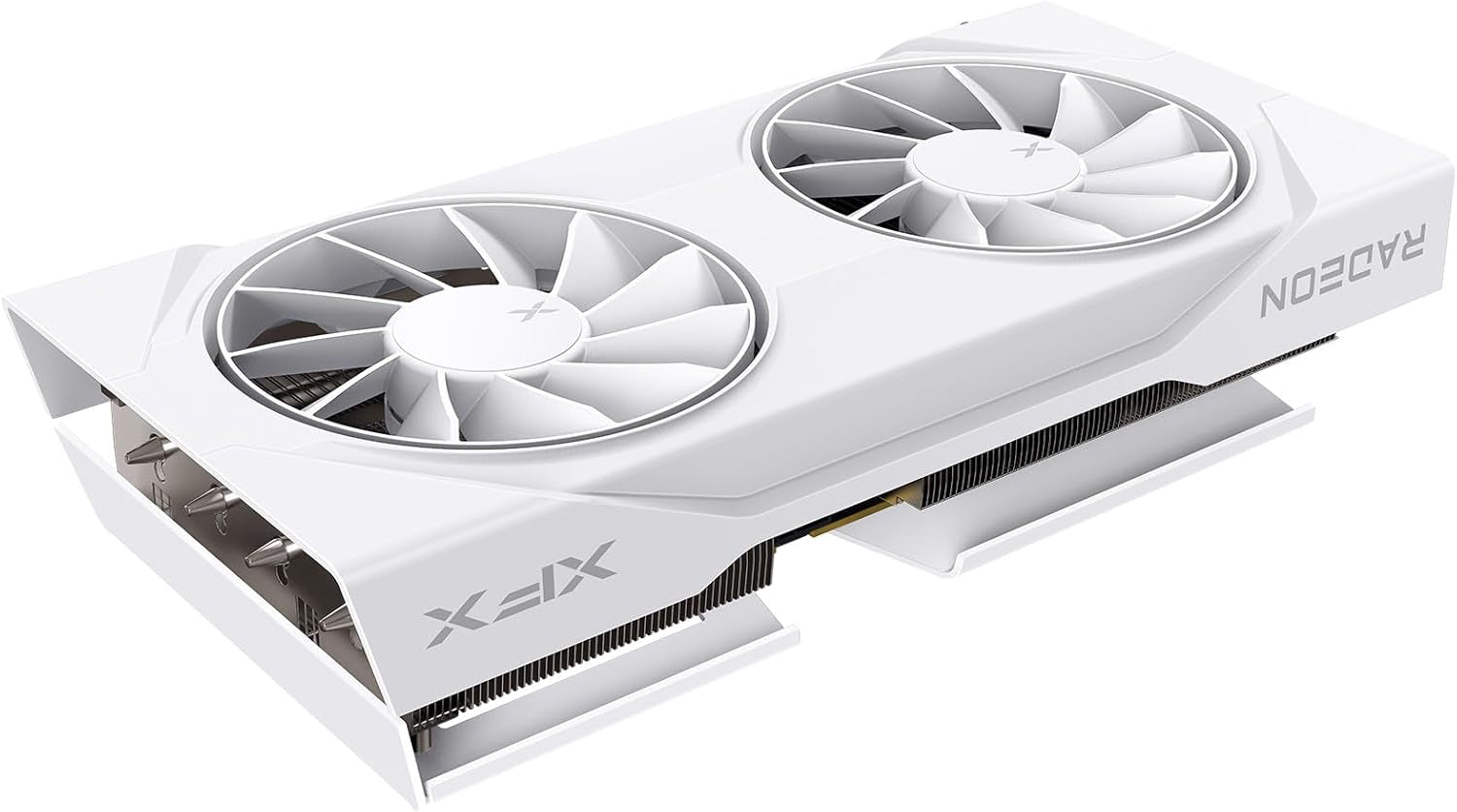 XFX Tarjeta DE Video (RX-96TSW8GWQ) Swift RX9060XT OC,8GB GDDR6,1900MHZ,2*DP,HDMI,2*Fan,Blanca