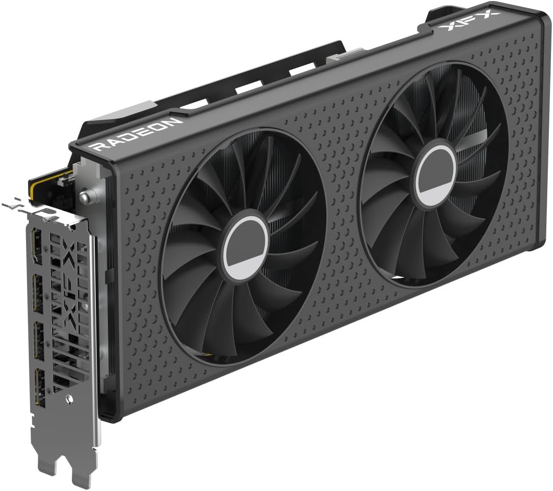 XFX - Tarjeta gráfica para Juegos Speedster SWFT210 Radeon RX 7700XT con 12 GB, GDDR6 HDMI 3xDP, AMD RDNA 3 RX-77TSWFTFP