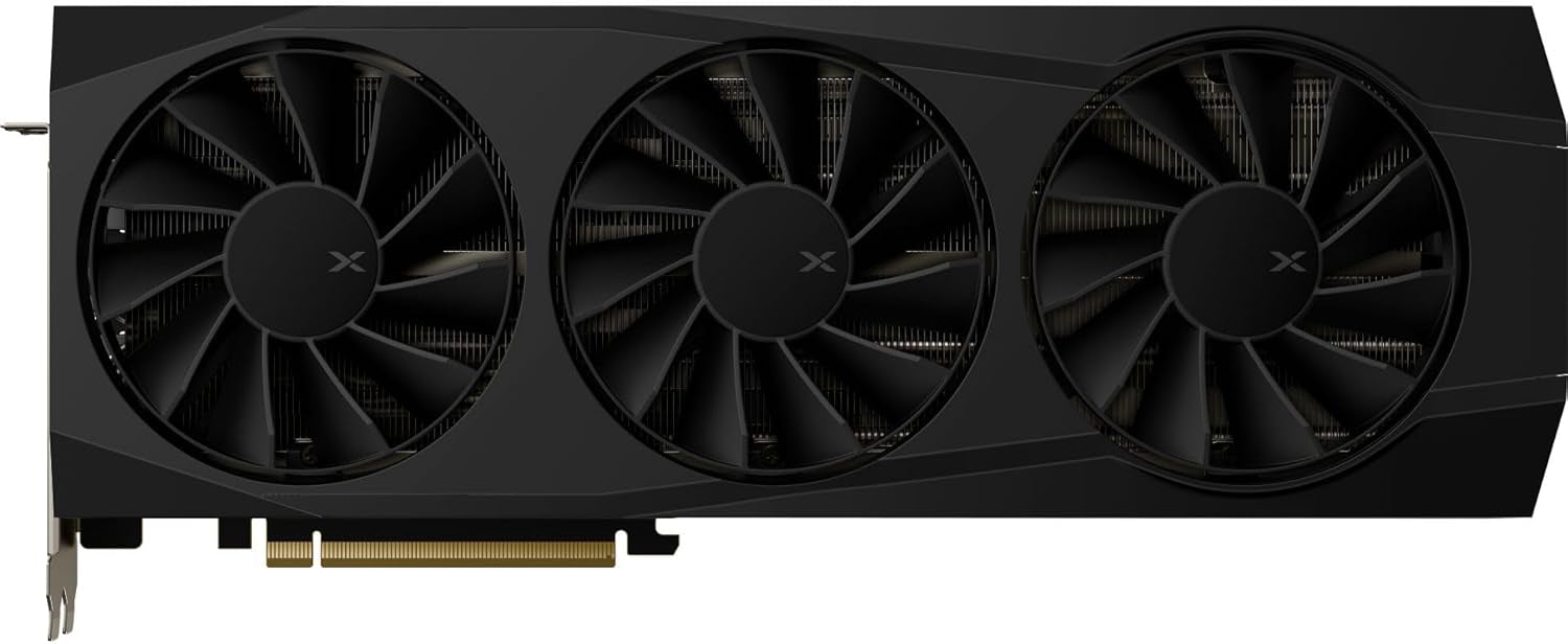 XFX Quicksilver AMD Radeon RX 9070XT Gaming Edition con 16 GB de GDDR6 HDMI 3xDP, AMD RDNA™ 4