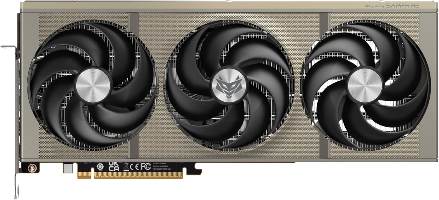 Sapphire Nitro+ Tarjeta gráfica AMD Radeon™ RX 9070 XT Gaming OC con GDDR6 de 16 GB, AMD RDNA 4  11348-01-20G