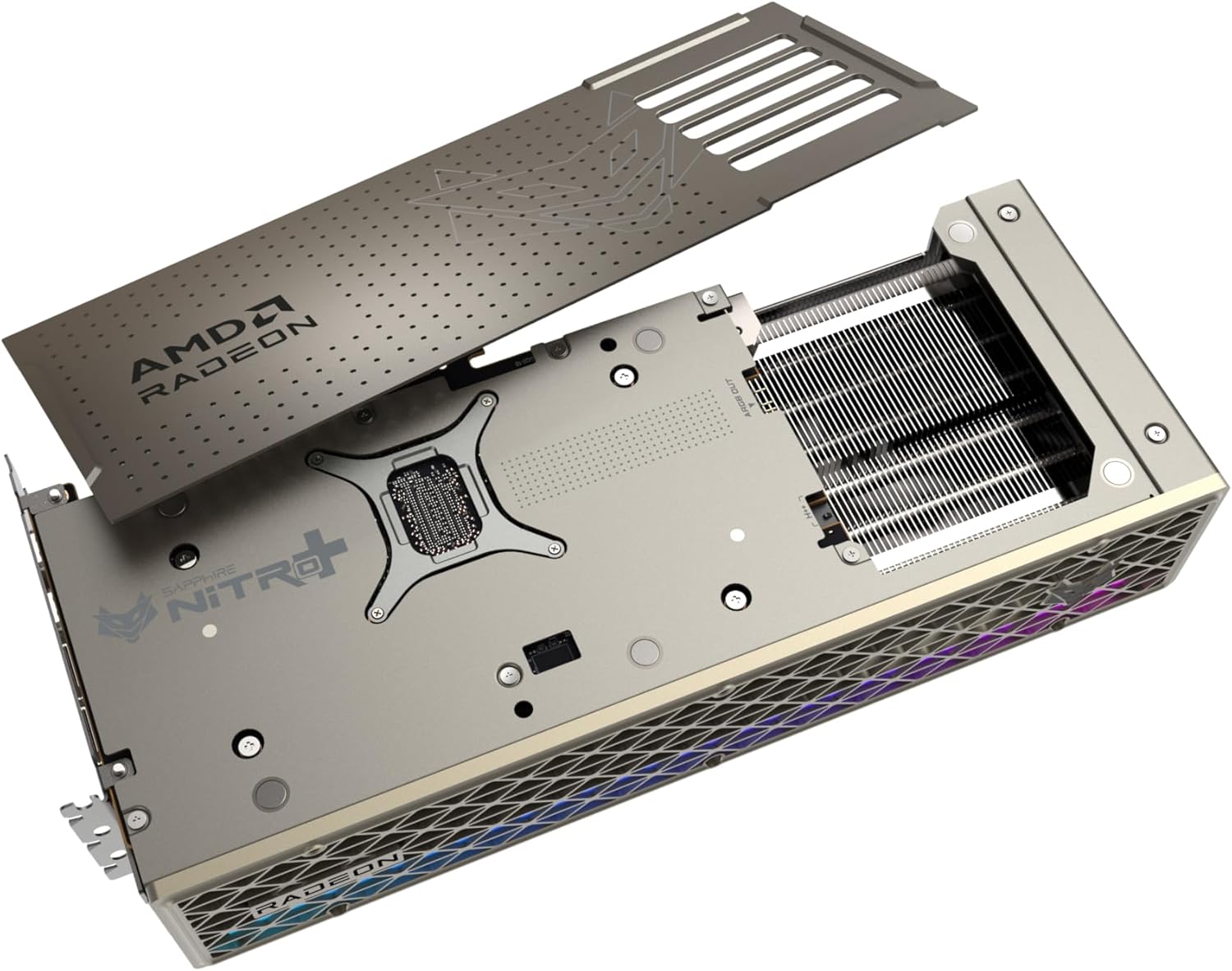 Sapphire Nitro+ Tarjeta gráfica AMD Radeon™ RX 9070 XT Gaming OC con GDDR6 de 16 GB, AMD RDNA 4  11348-01-20G