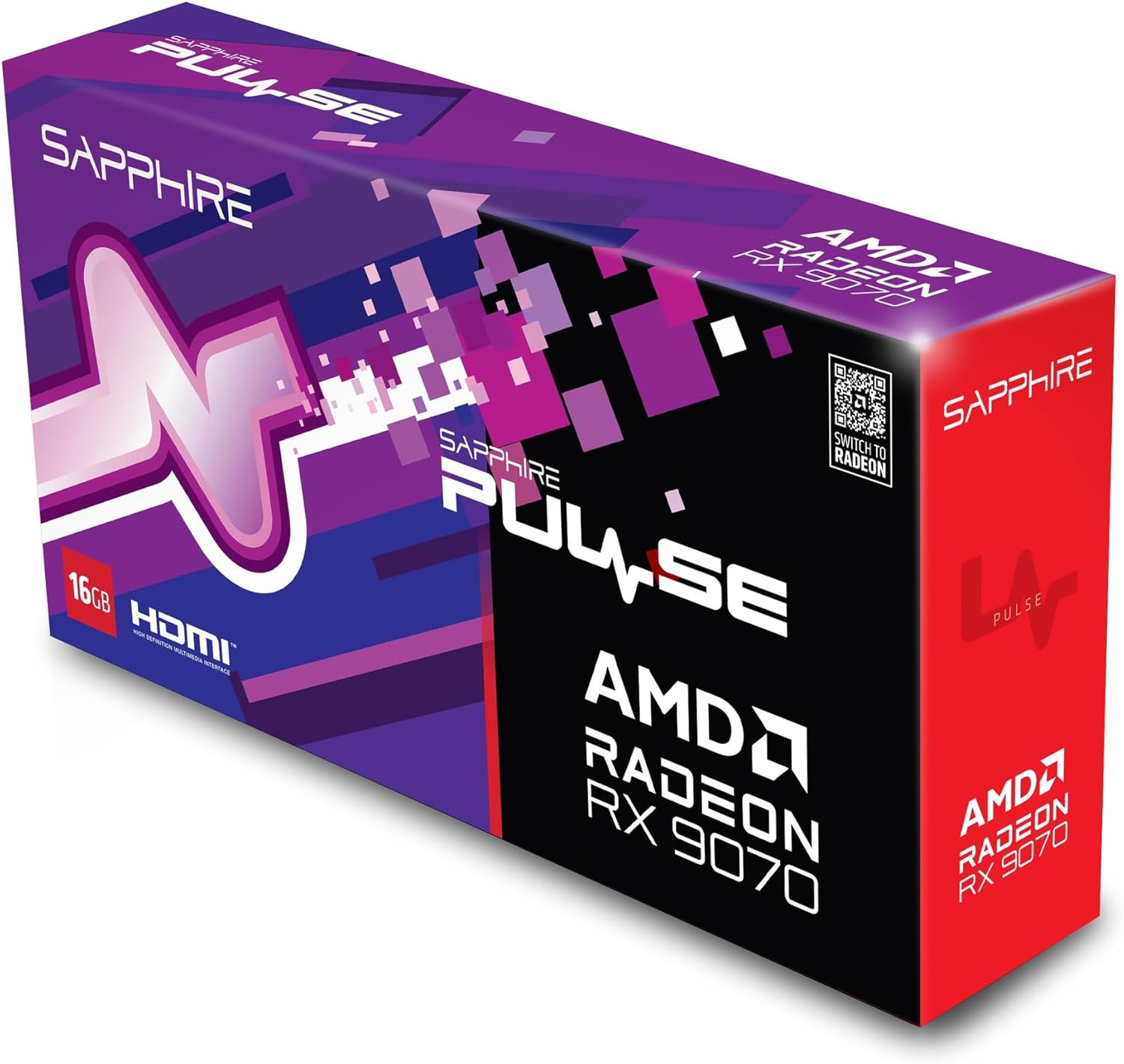 Sapphire Pulse Radeon RX 9070 Gaming 16GB