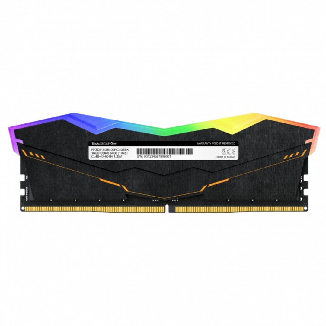 Kit Memoria RAM Team Group T-Force Delta TUF Gaming Allia DDR5, 5200MHz, 32GB - 2 x 16GB, CL40, XMP/EXPO