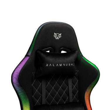 Balam Rush Silla Gamer Lighting Rush Azender RGB, hasta 120Kg, Negro