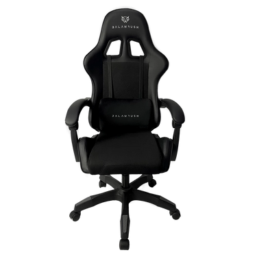 Silla Gamer Balam Rush Power V2 Black Edition, Tela Automotriz y Tactopiel, Reclinable, Reposabrazos 4D, Soporte hasta 120 kg, Negro