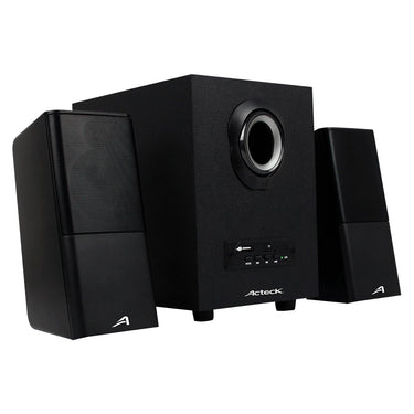 Acteck Bocina con Subwoofer AC-922067, Bluetooth, Alámbrico, 2.1 Canales, 11W RMS, USB, Negro