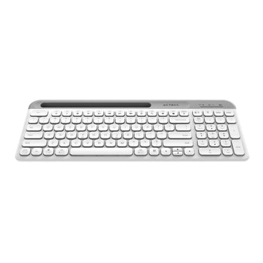 Kit de Teclado y Mouse Acteck Creator Virtuos Silk MK720, Inalámbrico, Bluetooth, Blanco (Español)