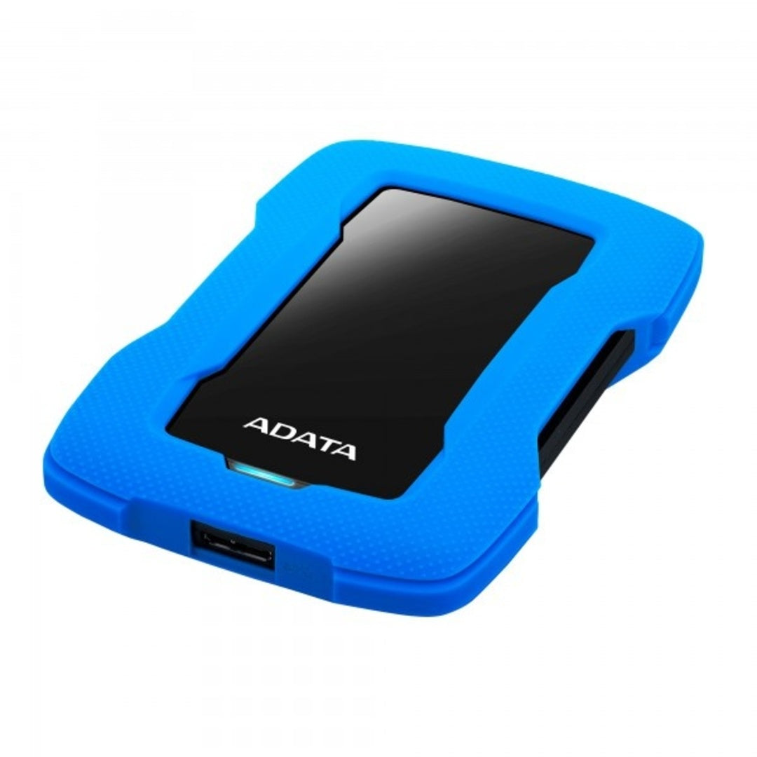 Disco Duro Externo Adata HD330 2.5'', 2TB, USB 3.1, Azul/Negro, A Prueba de Golpes - para Mac/PC