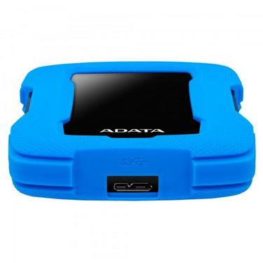 Disco Duro Externo Adata HD330 2.5'', 2TB, USB 3.1, Azul/Negro, A Prueba de Golpes - para Mac/PC