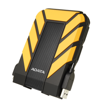 Disco Duro Externo Adata HD710 Pro 2.5'', 1TB, USB 3.0, Negro/Amarillo, A Prueba de Agua y Golpes - para Mac/PC