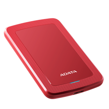 Disco Duro Externo Adata HV300 2.5'', 1TB, USB 3.1, Rojo - para Mac/PC