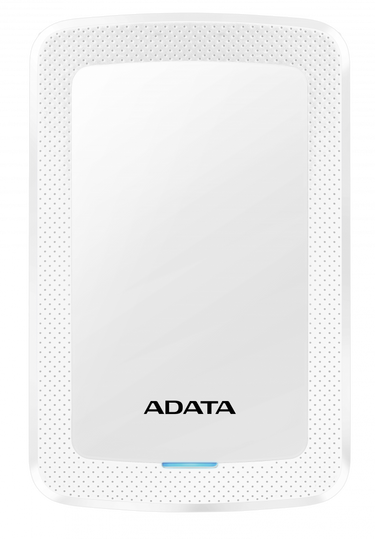 Disco Duro Externo Adata HV300 2.5'', 1TB, USB 3.1, Blanco - para Mac/PC