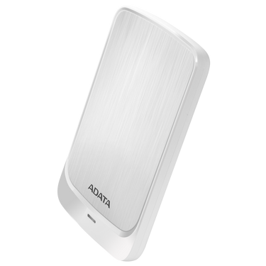 Disco Duro Externo Adata HV320, 1TB, USB 3.1, Blanco - para Mac/PC