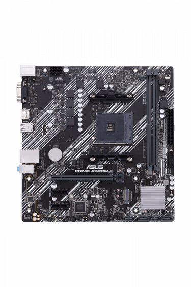 Tarjeta Madre ASUS micro ATX PRIME A520M-K, S-AM4, AMD A520, HDMI, 64GB DDR4 para AMD ? No es Compatible con Ryzen 5 3400G y Ryzen 3 3200G