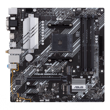 Tarjeta Madre ASUS Micro ATX PRIME B550M-A AC, S-AM4, AMD B550, HDMI, 128GB DRR4, para AMD