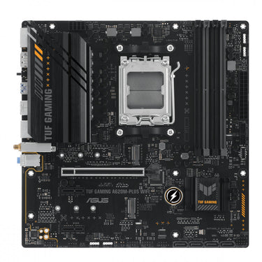 Tarjeta Madre ASUS Micro-ATX TUF GAMING A620M-PLUS WIFI, S-AM5, AMD A620, HDMI, 128GB DDR5 para AMD