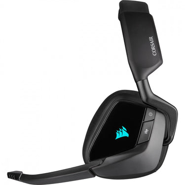 Corsair Audífonos Gamer VOID RGB ELITE Wireless 7.1, Inalámbrico, USB, Negro