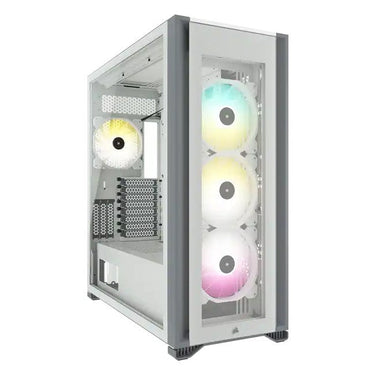 Gabinete Corsair iCUE 7000X RGB Vidrio Templado Blanco Torre ATX CC 9011227 WW