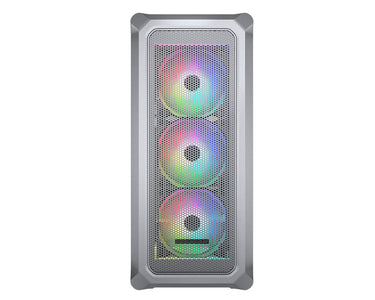 Gabinete Cougar Archon 2 Mesh RGB/Midi-Tower/Con Malla/Vidrio Templado/3 Ventiladores Instalados/Mini-ITX/Micro-ATX/ATX/Sin Fuente/Blanco/385CC50.0002