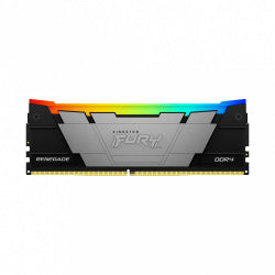 Memoria RAM Kingston FURY Renegade RGB DDR4, 3600MHz, 8GB, CL16, XMP, Gris
