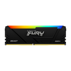 Memoria RAM Kingston FURY Beast RGB DDR4 DDR4, 3600MHz, 16GB, CL18, XMP