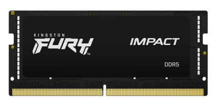 Kit Memoria RAM para Laptop Kingston Fury Impact DDR5 DDR5, 5600MHz, 64GB ( 2 x 32GB ), Non-ECC, CL40, 262-pin SO-DIMM, XMP