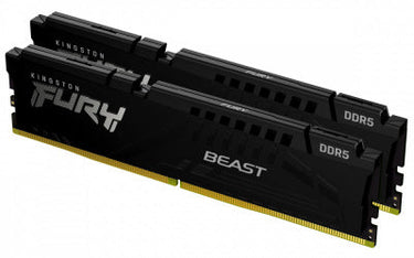 Kit Memoria RAM Kingston FURY Beast DDR5 DDR5, 6000MHz, 16GB - 2 x 8GB, CL36, XMP/EXPO