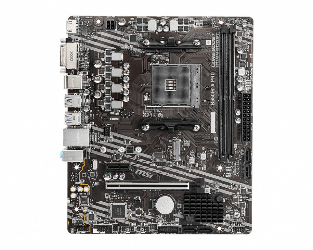 Tarjeta Madre MSI micro ATX B550M-A PRO, S-AM4, AMD B550, HDMI, 64GB DDR4 para AMD ? Requiere Actualización de Bios para la Serie Ryzen 5000