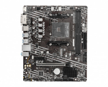 Tarjeta Madre MSI micro ATX B550M-A PRO, S-AM4, AMD B550, HDMI, 64GB DDR4 para AMD ? Requiere Actualización de Bios para la Serie Ryzen 5000
