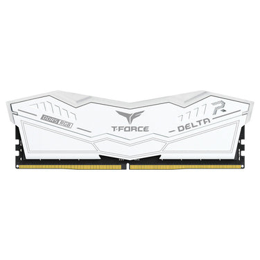 Memoria RAM Team Group Delta RGB DDR5 DDR5, 5200MHz, 32GB, CL40, XMP/EXPO, Blanco