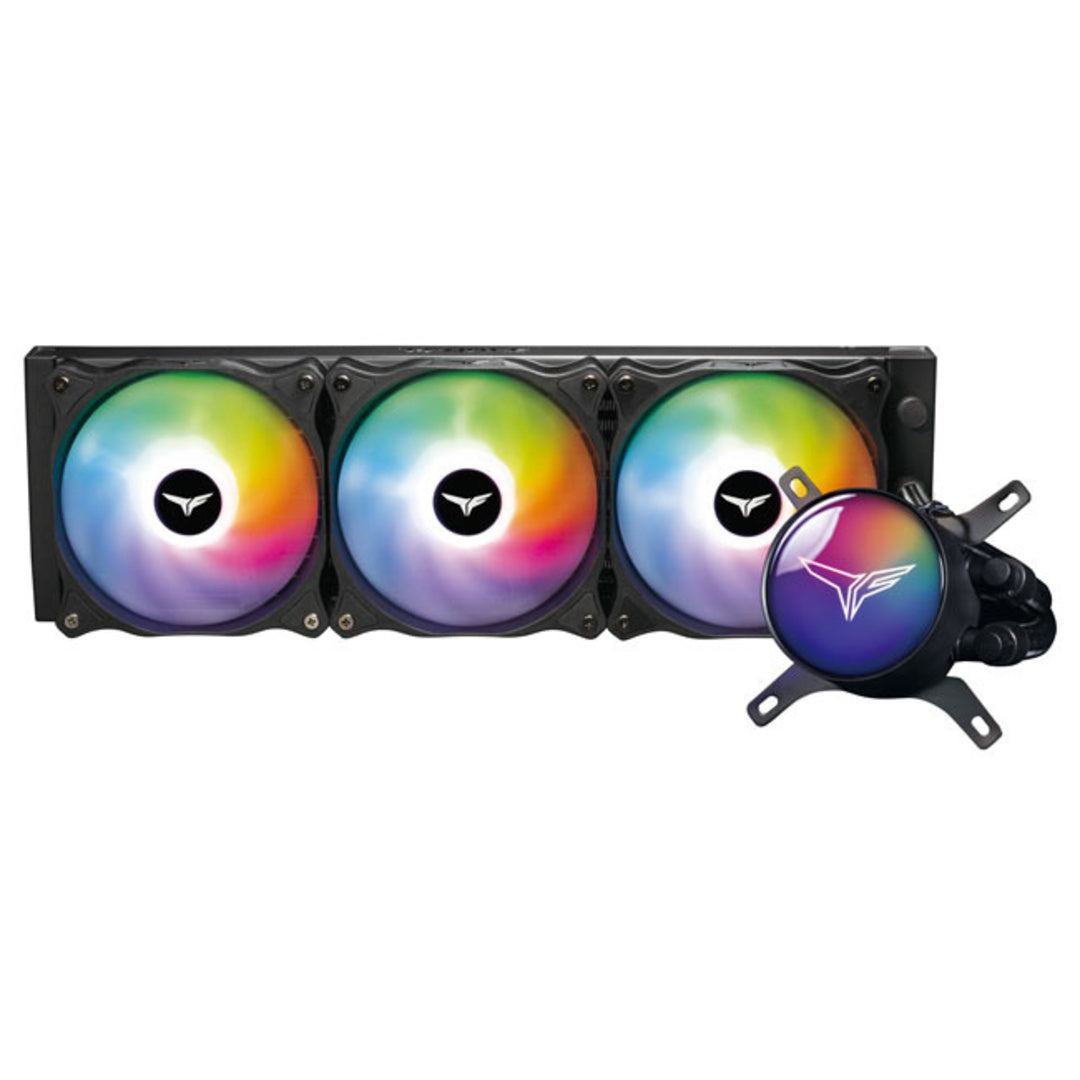 Team Group Siren GD360E Enfriamiento Líquido para CPU, 3x 120mm, hasta 2200RPM, Negro
