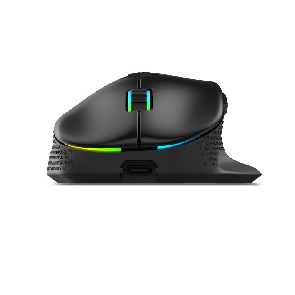 Mouse Gamer XPG Óptico ALPHA WIRELESS, Alámbrico/Inalámbrico, Bluetooth/USB-C, 16000DPI, Negro