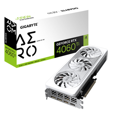 Tarjeta de Video Gigabyte NVIDIA GeForce RTX 4060 Ti AERO OC 8G, 8GB 128-bit GDDR6, PCI Express 4.0