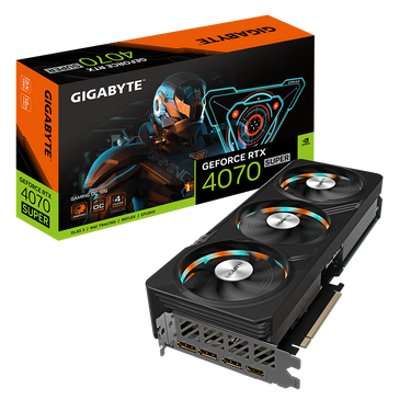 Tarjeta de Vídeo Gigabyte NVIDIA GeForce RTX 4070 Super OC, 12GB 192-bit GDDR6X, GV-N407SGAMING OC-12GD