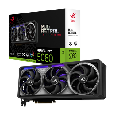 Tarjeta de Video Nvidia ASUS ROG Astral GeForce RTX™ 5080 16GB GDDR7 OC Edition