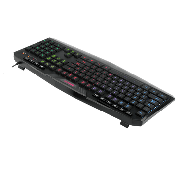 Teclado Gamer Redragon Harpe PRO K503A-RGB-SP, Teclado Membrana, Full Size, Alámbrico, RGB, Negro (Español)