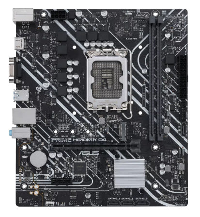 Tarjeta Madre ASUS Micro-ATX H610M-K D4, S-1700, Intel H610, HDMI, 64GB DDR4 para Intel 
