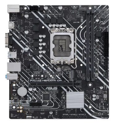 Tarjeta Madre ASUS Micro-ATX H610M-K D4, S-1700, Intel H610, HDMI, 64GB DDR4 para Intel 