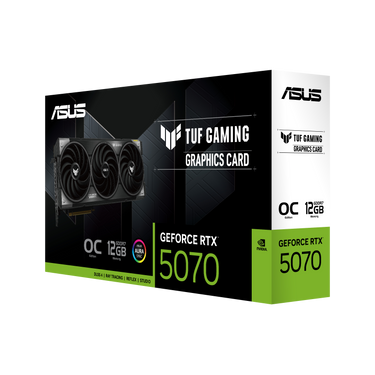 Tarjeta de Vídeo ASUS TUF Gaming GeForce RTX 5070 OC 12GB GDDR7 Reflex 2 RTX AI DLSS4