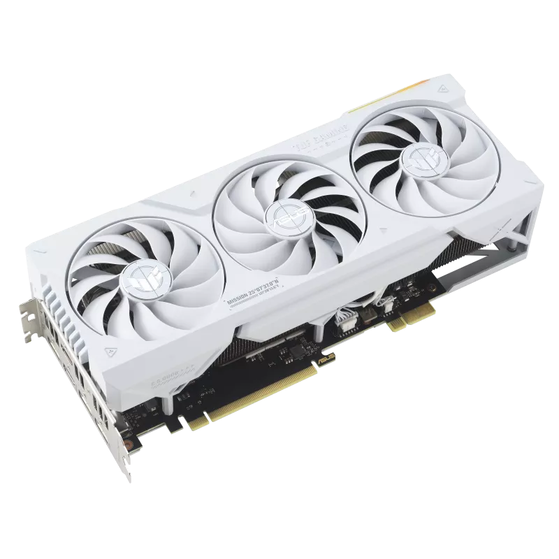 Tarjeta de Video ASUS TUF Gaming GeForce RTX 4070 Ti Super BTF White Edition / 16GB GDDR6X / NVIDIA DLSS 3 / PCIe 4.0 / 2xHDMI 2.1a / 3xDisplayPort 1.4a / TUF-RTX4070TIS-16G-BTF-WHITE