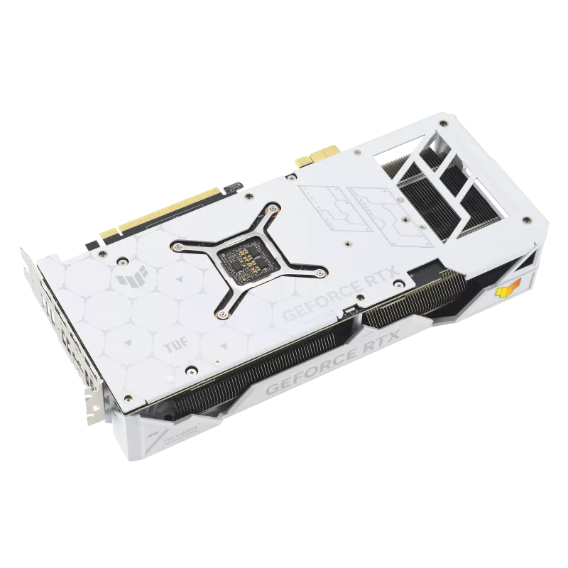 Tarjeta de Video ASUS TUF Gaming GeForce RTX 4070 Ti Super BTF White Edition / 16GB GDDR6X / NVIDIA DLSS 3 / PCIe 4.0 / 2xHDMI 2.1a / 3xDisplayPort 1.4a / TUF-RTX4070TIS-16G-BTF-WHITE