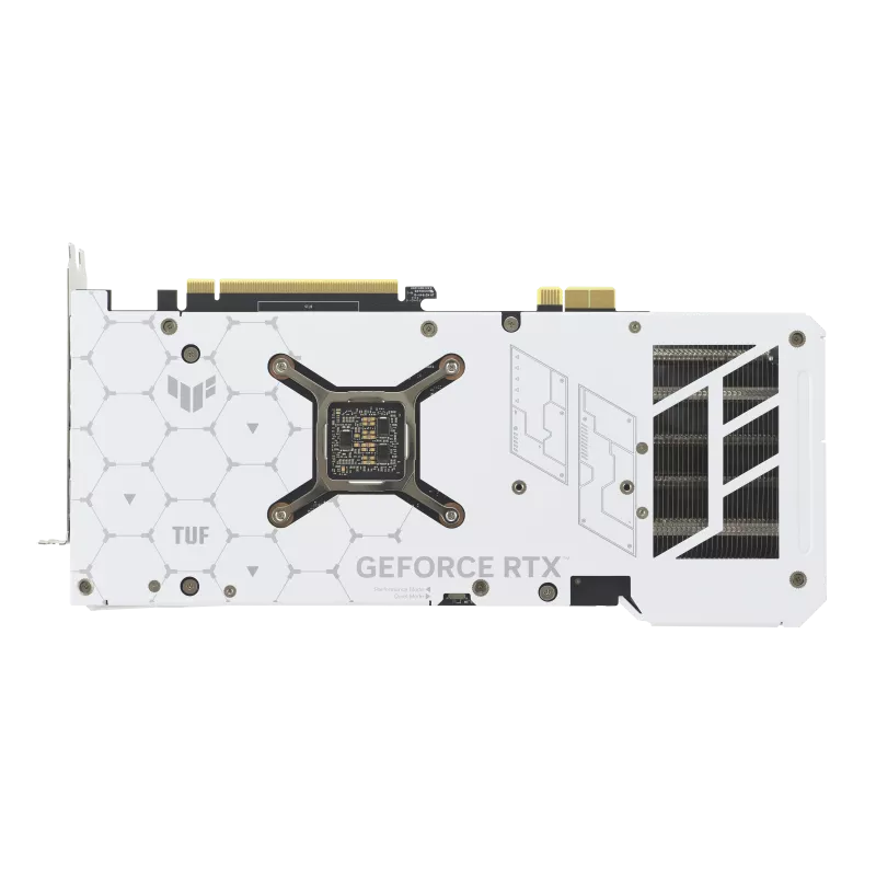 Tarjeta de Video ASUS TUF Gaming GeForce RTX 4070 Ti Super BTF White Edition / 16GB GDDR6X / NVIDIA DLSS 3 / PCIe 4.0 / 2xHDMI 2.1a / 3xDisplayPort 1.4a / TUF-RTX4070TIS-16G-BTF-WHITE