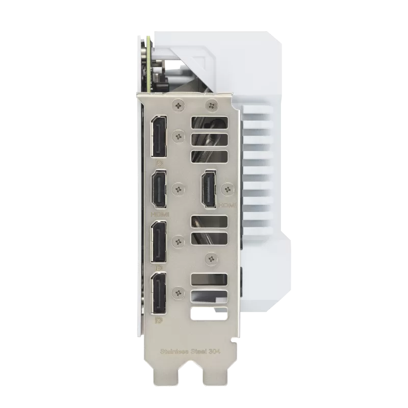 Tarjeta de Video ASUS TUF Gaming GeForce RTX 4070 Ti Super BTF White Edition / 16GB GDDR6X / NVIDIA DLSS 3 / PCIe 4.0 / 2xHDMI 2.1a / 3xDisplayPort 1.4a / TUF-RTX4070TIS-16G-BTF-WHITE
