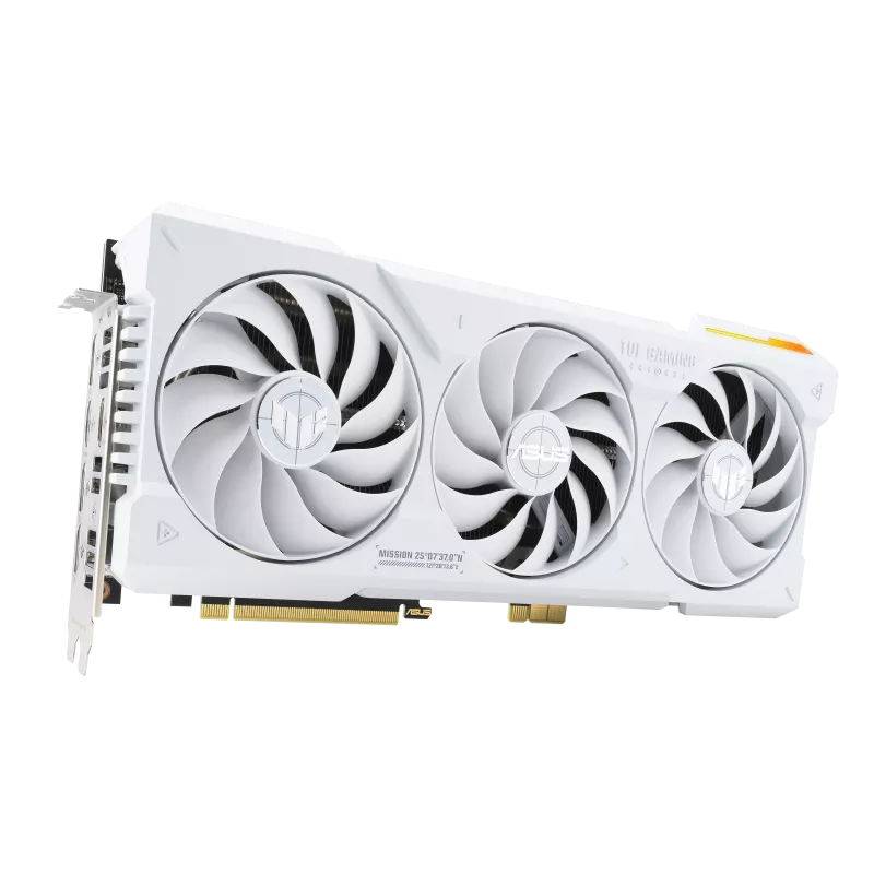 Tarjeta de Video ASUS TUF Gaming GeForce RTX 4070 Ti Super BTF White Edition / 16GB GDDR6X / NVIDIA DLSS 3 / PCIe 4.0 / 2xHDMI 2.1a / 3xDisplayPort 1.4a / TUF-RTX4070TIS-16G-BTF-WHITE