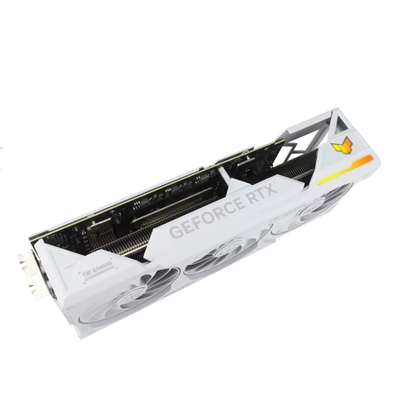 Tarjeta de Video ASUS TUF Gaming GeForce RTX 4070 Ti Super BTF White Edition / 16GB GDDR6X / NVIDIA DLSS 3 / PCIe 4.0 / 2xHDMI 2.1a / 3xDisplayPort 1.4a / TUF-RTX4070TIS-16G-BTF-WHITE