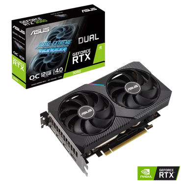 Tarjeta de Video ASUS NVIDIA Dual GeForce RTX 3060 V2 OC, 12GB 192-bit GDDR6, PCI Express 4.0