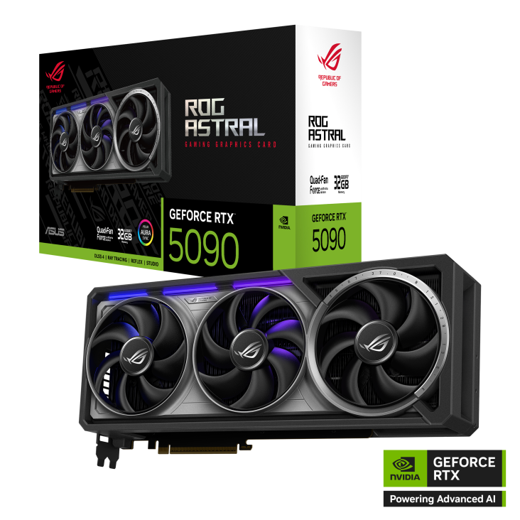 Tarjeta de Video Nvidia ROG Astral GeForce RTX™ 5090 32GB GDDR7, 32GB GDDR7, PCI Express 5.0, ROG Astral GeForce RTX™ 5090 32GB GDDR7